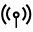 An icon of a satellite emitting signals representing Knox E-FOTA.